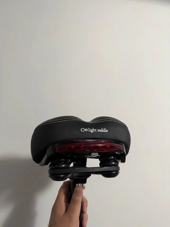 Combo deal DAWAY C99 Comfort Bike Saddle with Seat Post - photo 2