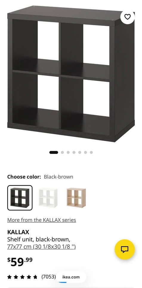 IKEA KALLAX Shelf Unit - photo 2