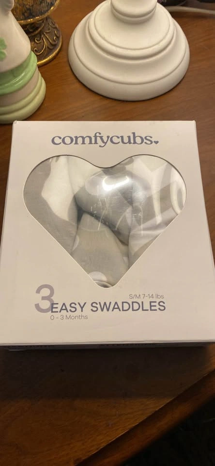 Comfy Cubs Easy Swaddle Blanket, 3 Pack - photo 3
