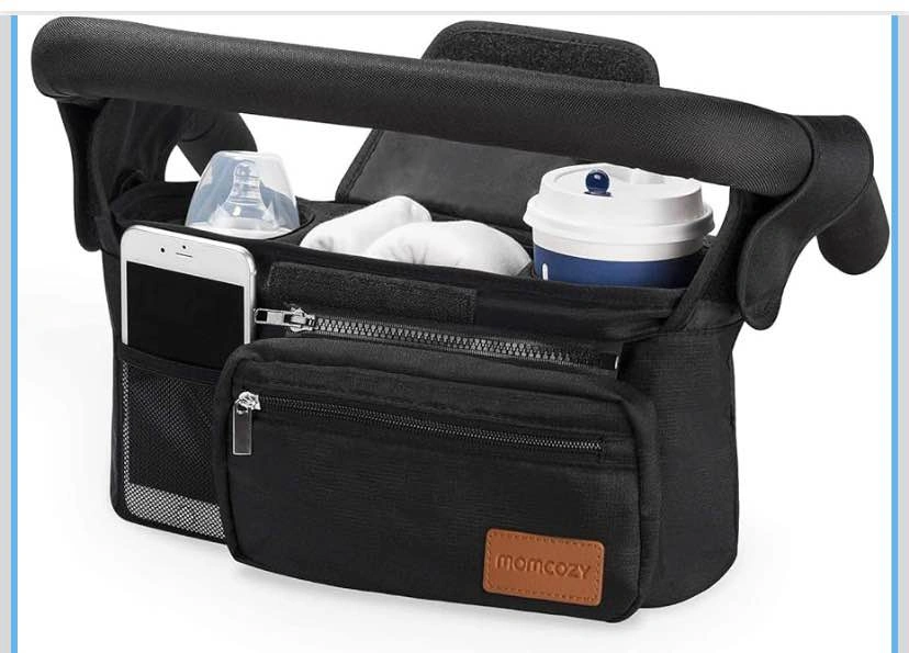 Universal Stroller Organizer with Insulated Cup Holder - photo 2