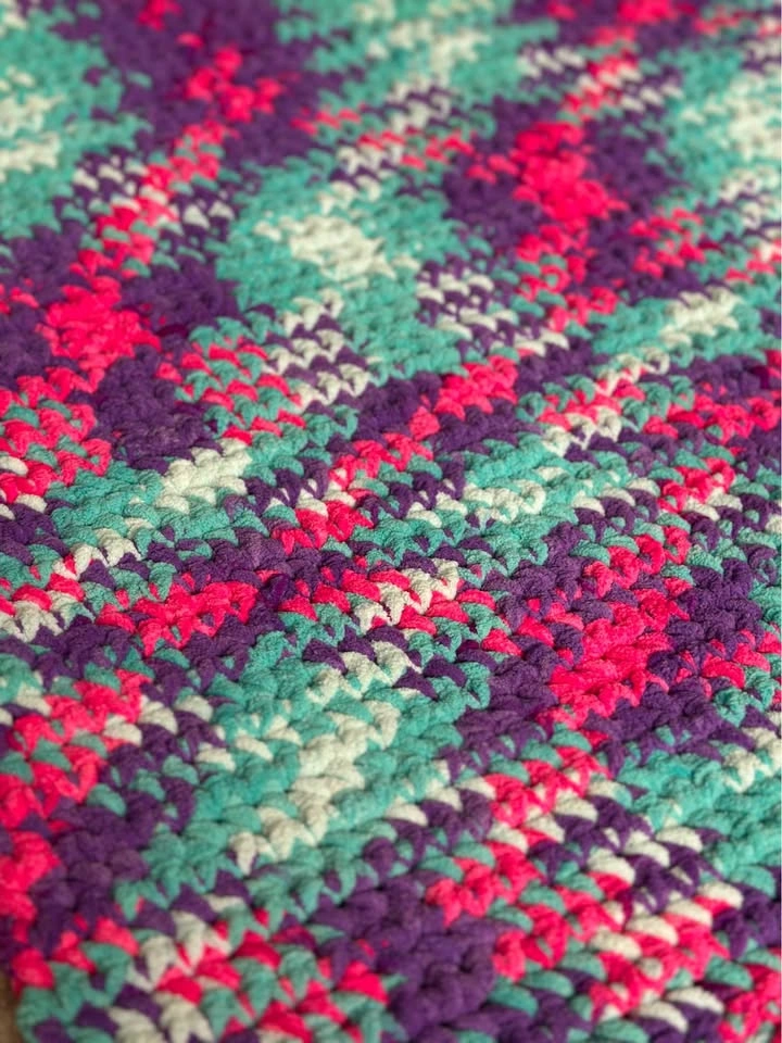 Handmade soft chenille rug - photo 2