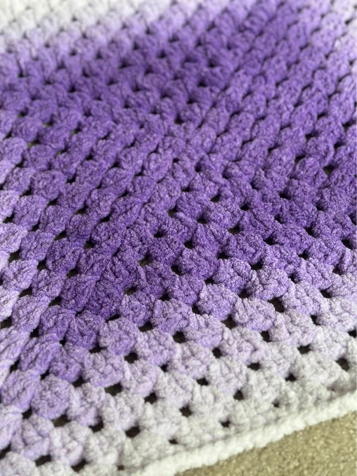 ✨ Handmade crochet mini blanket ✨ - photo 2