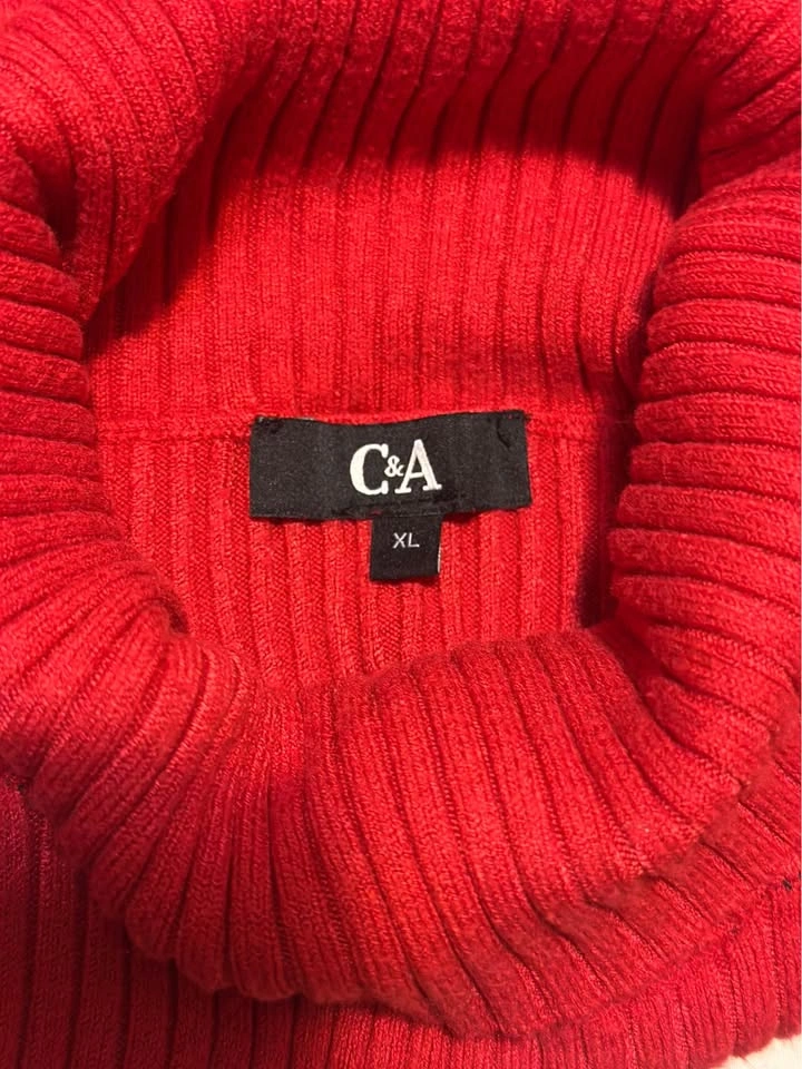 Fitted ribbed turtleneck - photo 3