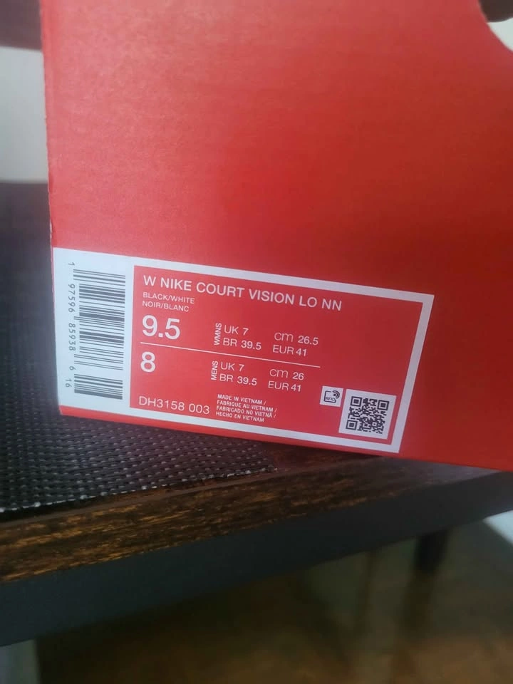 Nike Court Vision Low - W9.5 - photo 2
