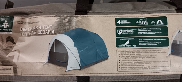 Woods "Big Cedar", 4-person tent - photo 4