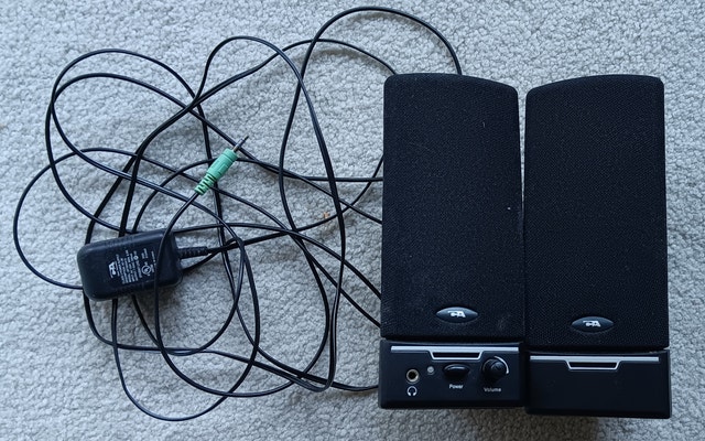 Cyber Acoustic computer speakers