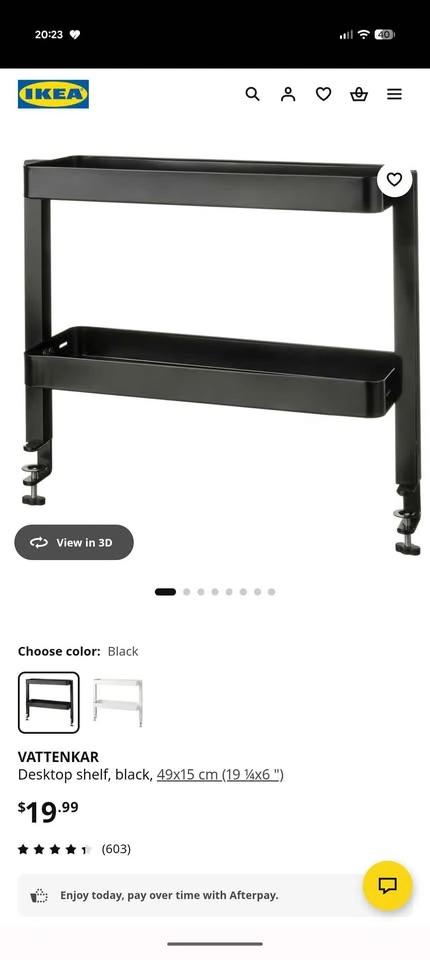 Ikea Vattenkar Desk Shelf - photo 2