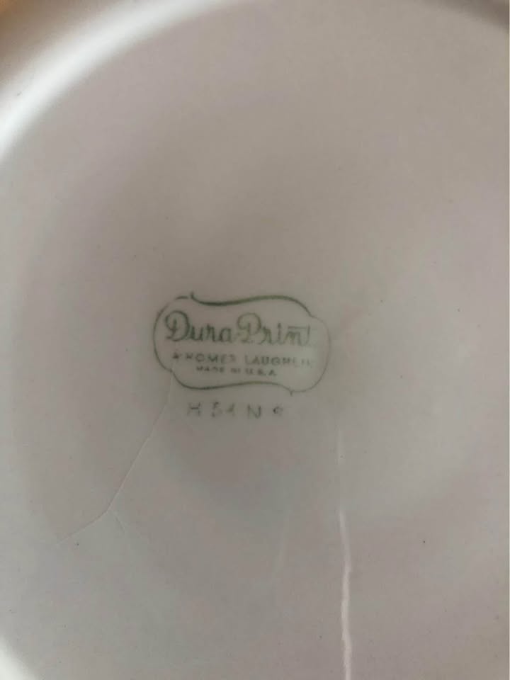 Dura-Print Rooster Dinner Plates LOT of 2 - photo 3
