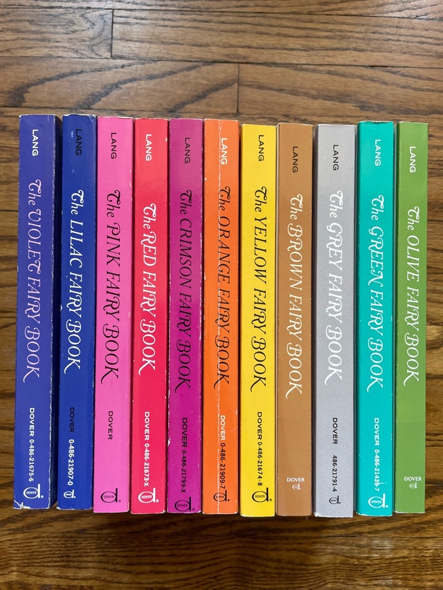 Rainbow Fairy Books – 11 Matching Dover Editions