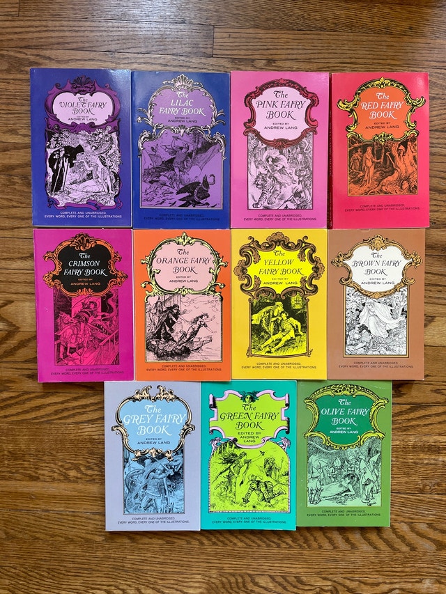 Rainbow Fairy Books – 11 Matching Dover Editions - photo 2
