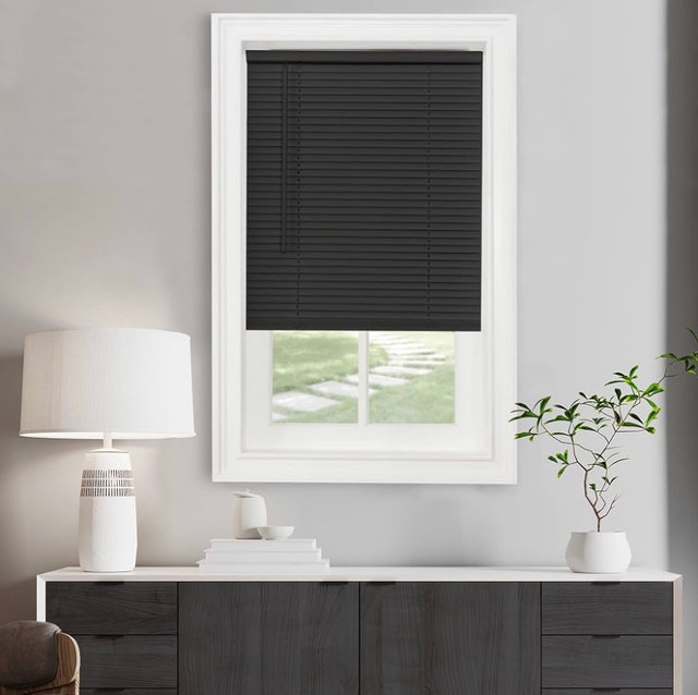 Achim GII Cordless Morningstar Black Mini Blind - Brand New