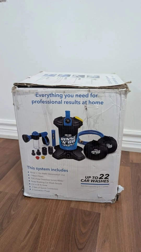 Unger Rinse 'n Go Plus Spotless Car Wash System – Like New! - photo 3