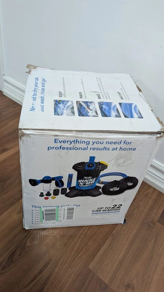 Unger Rinse 'n Go Plus Spotless Car Wash System – Like New! - photo 4