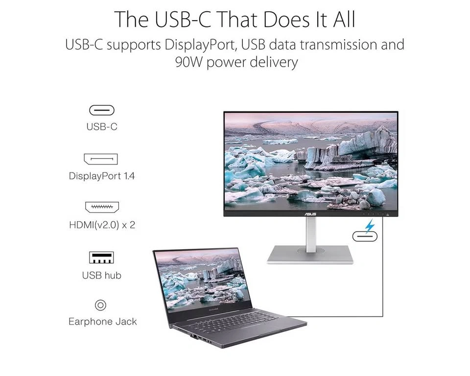 ASUS 27” ProArt Display Brand New Open Box - photo 3