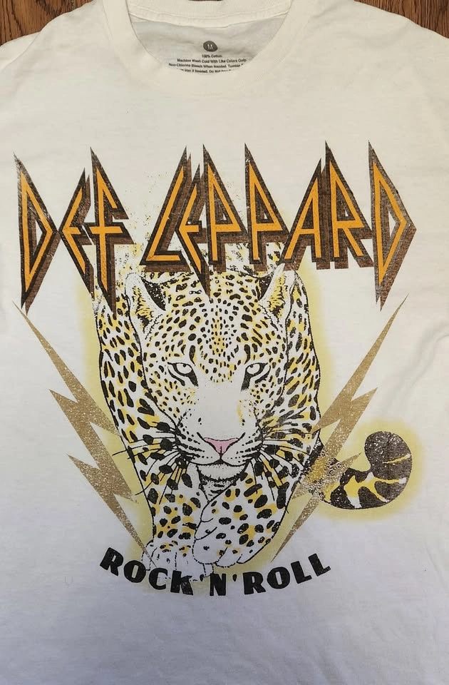 Def Leppard T Shirt - Size M - photo 2