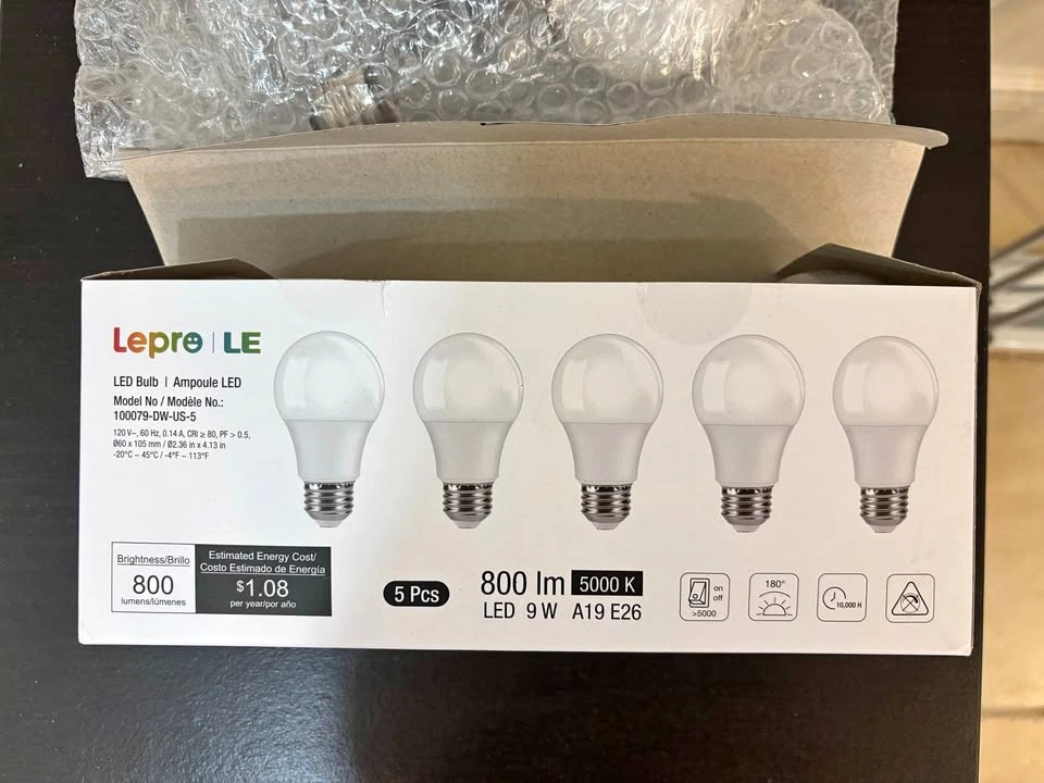 MOVING SALE - Bulbs and batteries