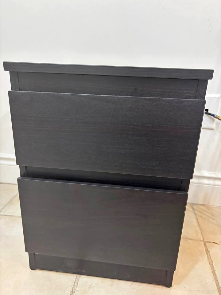 MOVING SALE - Bedside table IKEA Malm 2-Drawer Chest