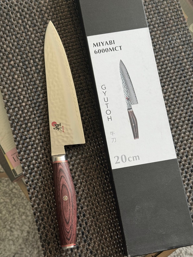 Miyabi 6000MCT Gyutoh 8 inch chef knife