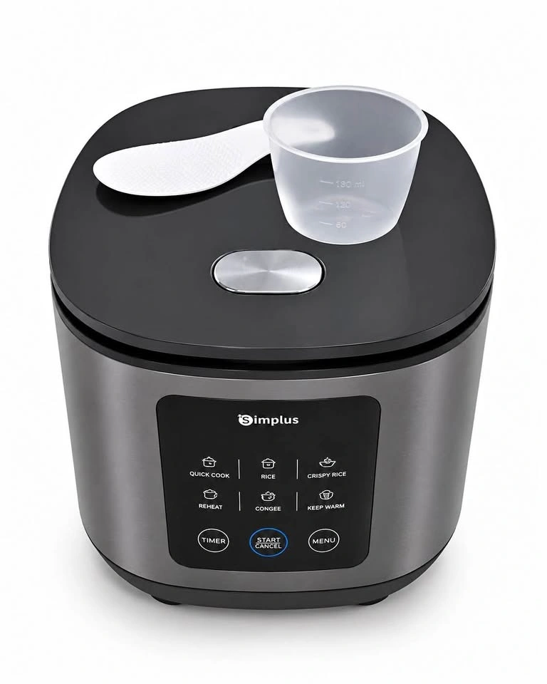 Simplus Digital Rice Cooker Multi Cooker Nonstick Pot Steamer