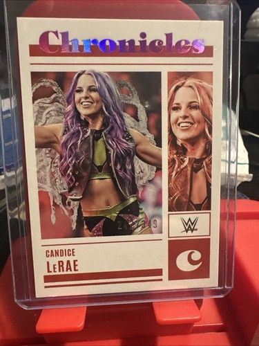 2023 Panini Chronicles WWE #97 Candice LeRae Parallel Silver 242