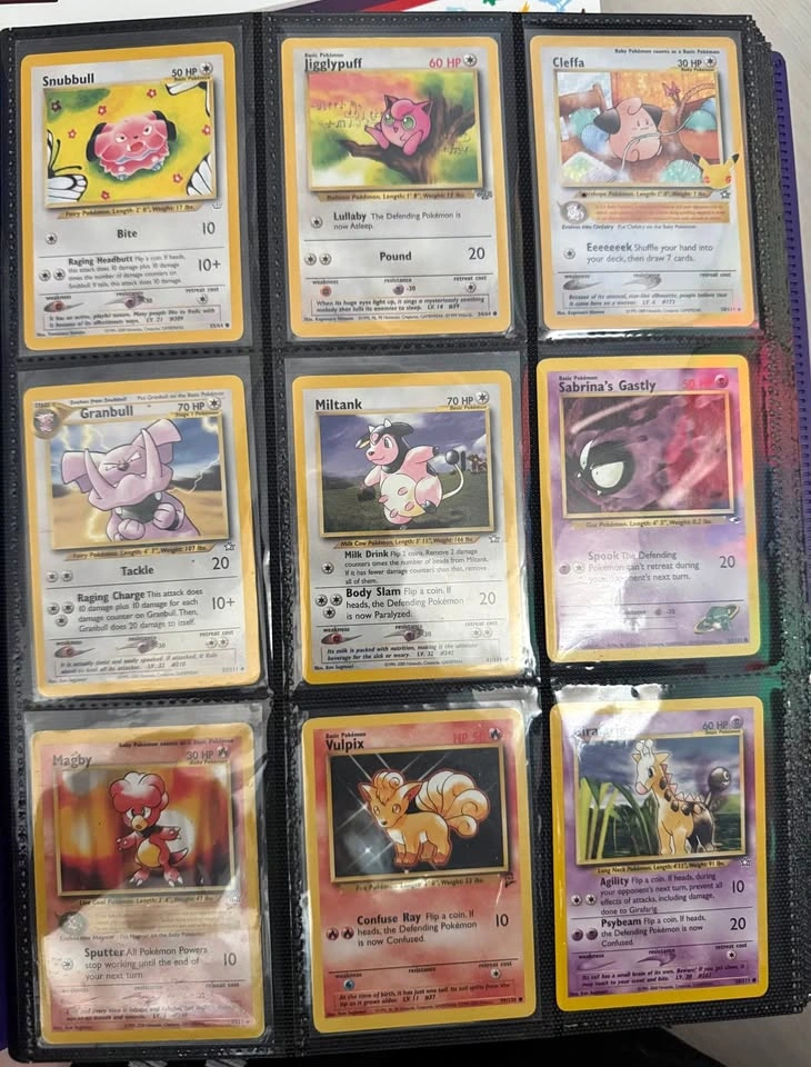 Vintage Pokémon cards