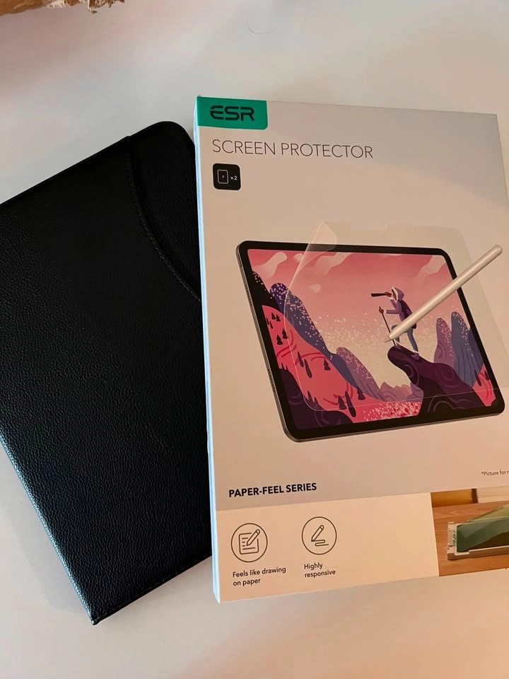 NEW iPad Air Accessory Bundle Case + ESR Paper Feel Screen - photo 2