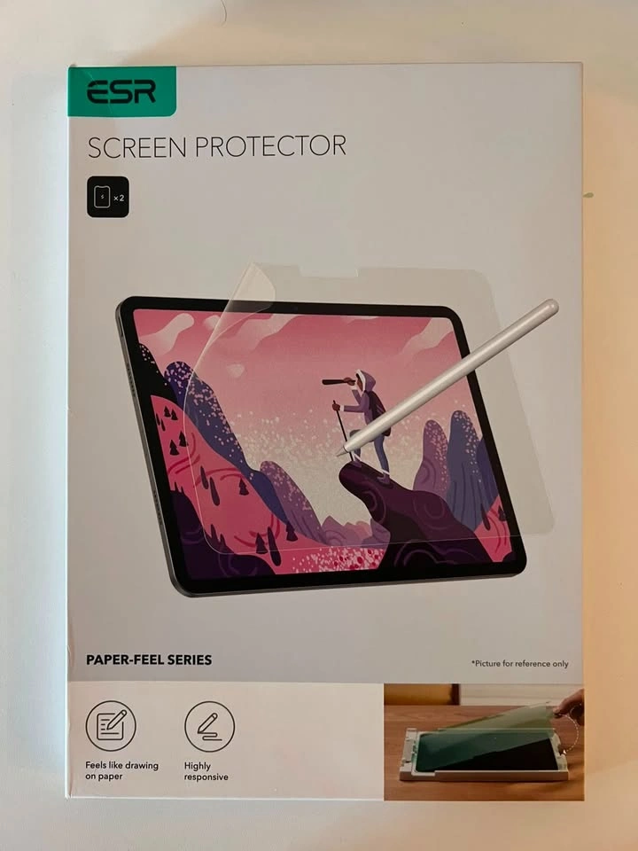 NEW iPad Air Accessory Bundle Case + ESR Paper Feel Screen - photo 3