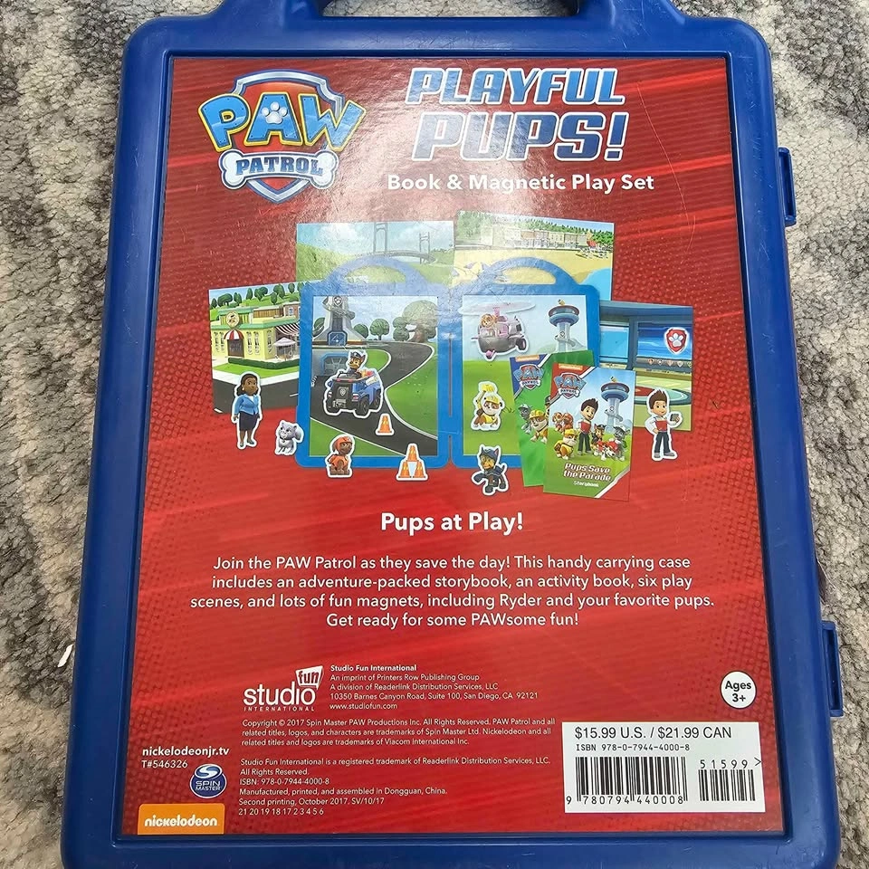 PAW Patrol Book & Magnetic Play Set - photo 4