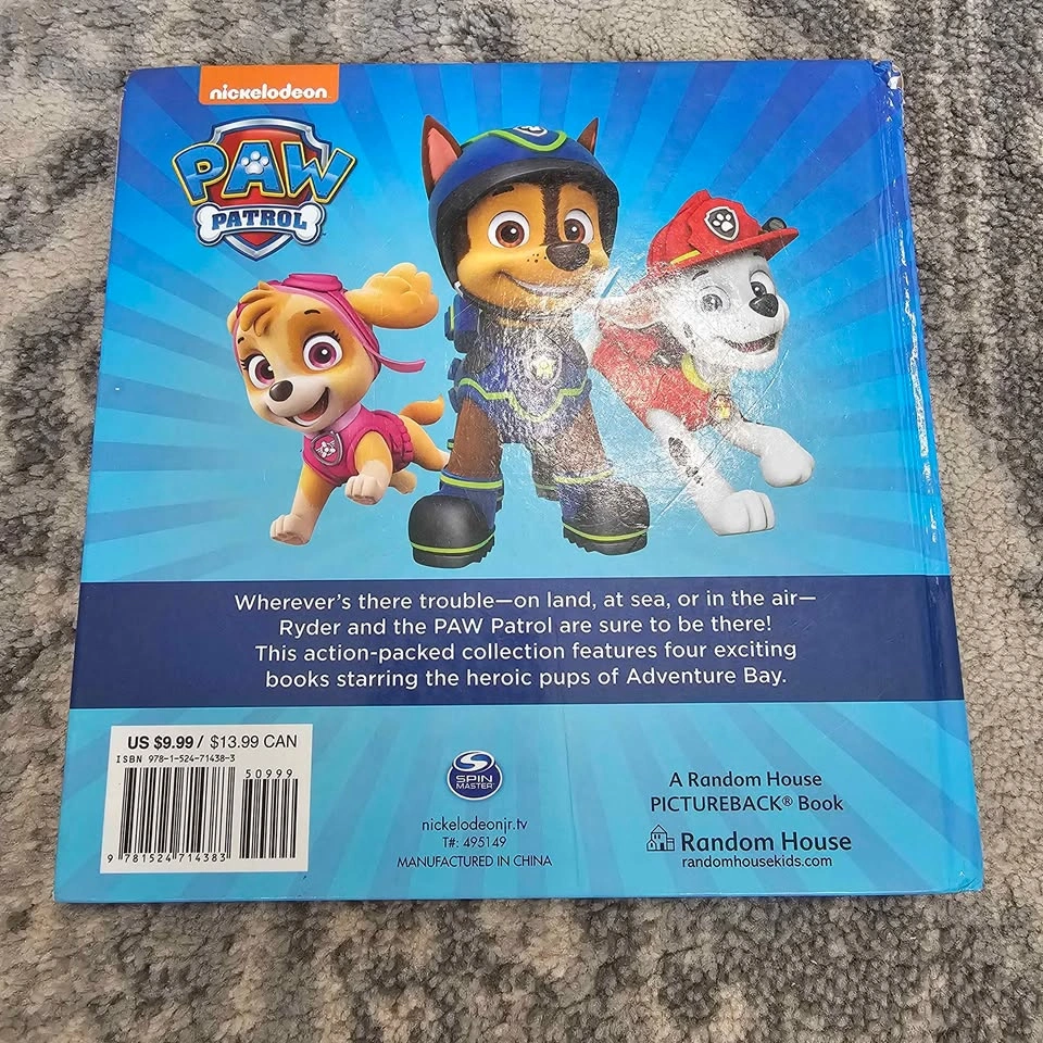 PAW Patrol Pawsome Puppy Adventures! Hardcover Book - photo 4