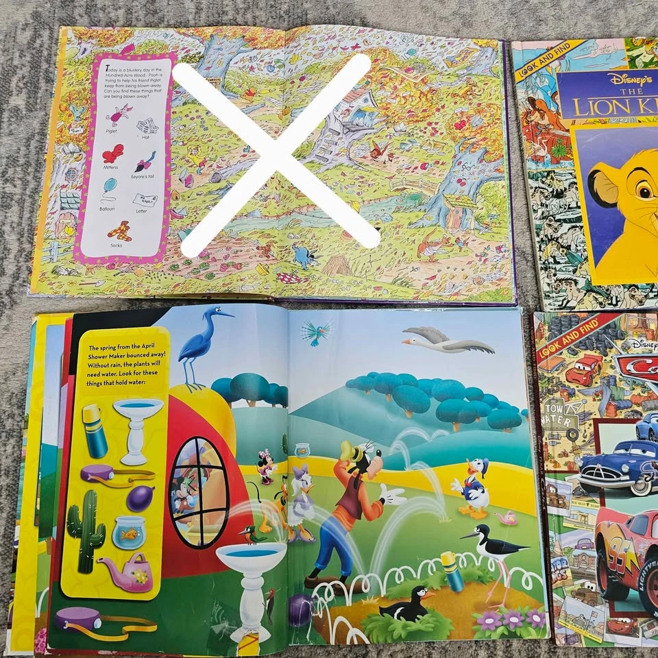 Disney Look and Find Book Set of 2 - photo 2