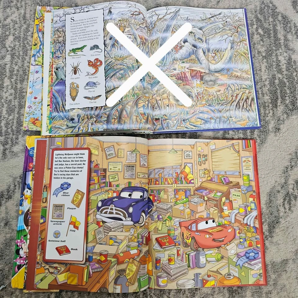 Disney Look and Find Book Set of 2 - photo 3