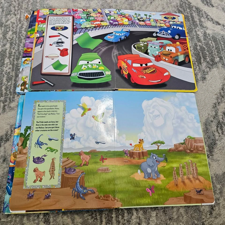 Disney Pixar and Nickelodeon First Look and Find Board Book Set - photo 3