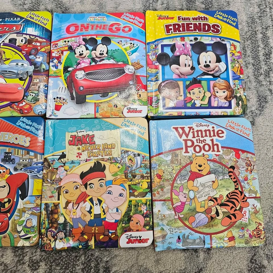 Disney Little First Look and Find Board Book Set - photo 2