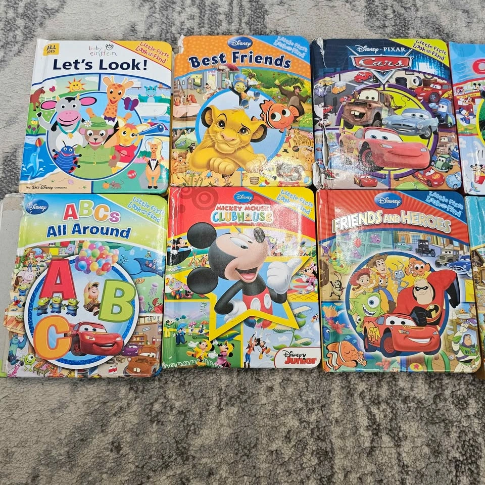 Disney Little First Look and Find Board Book Set - photo 3
