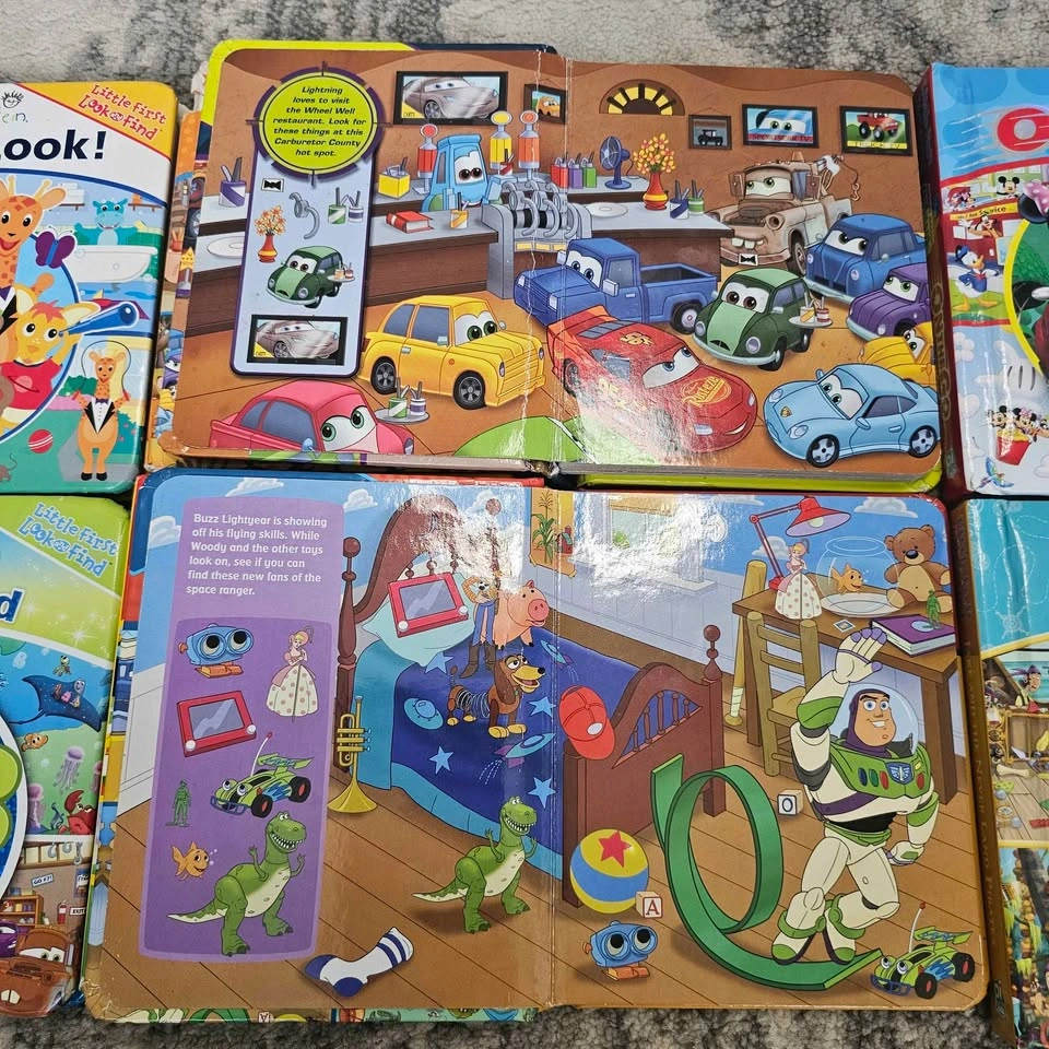 Disney Little First Look and Find Board Book Set - photo 4