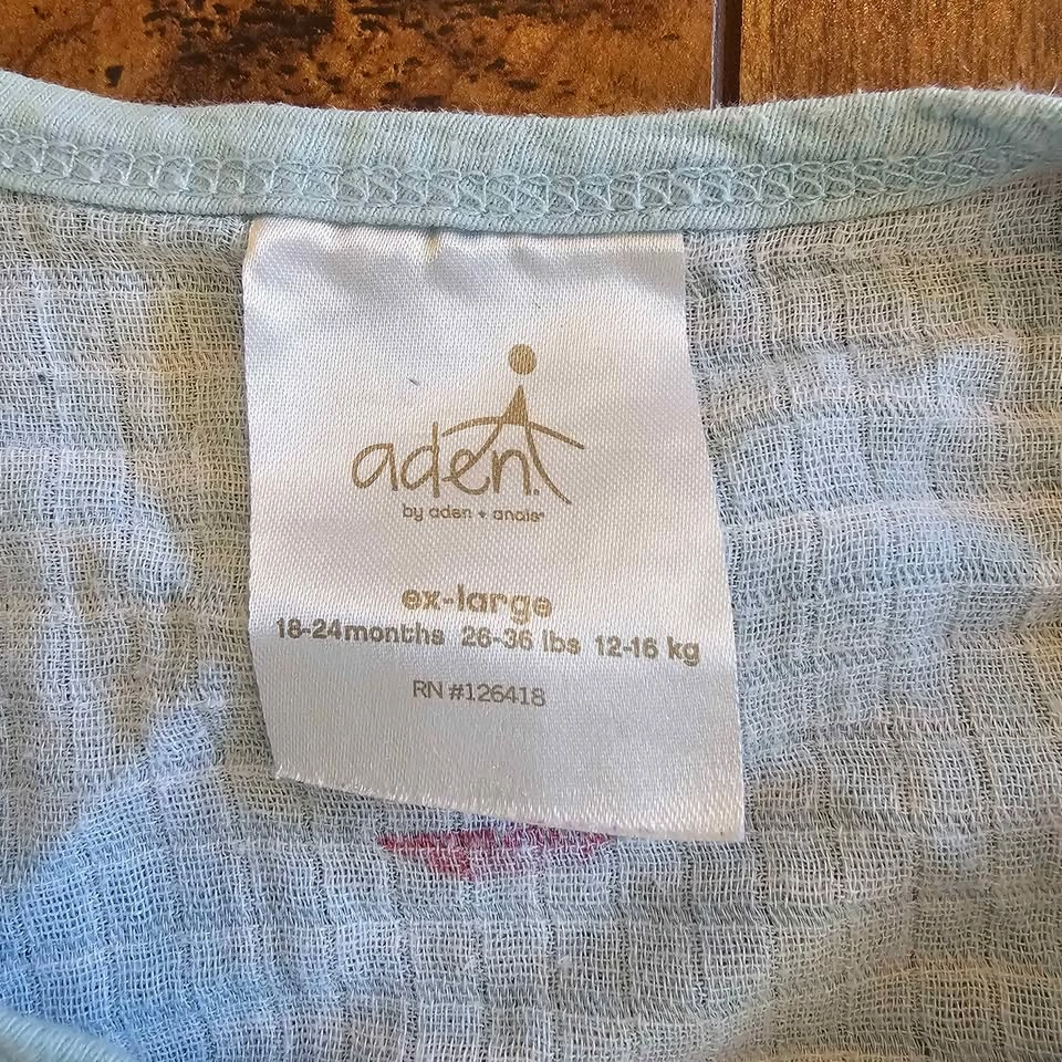 aden by aden + anais Muslin Sleep Bag (18-24 months) - photo 2