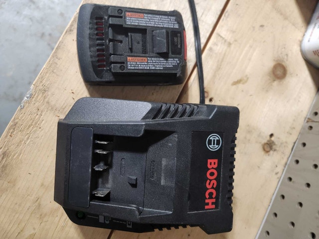Bosch 18V Battery and Charger