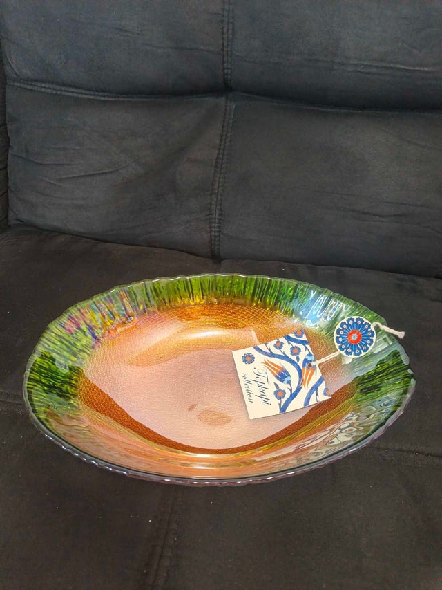 Topkapi Collection Hand Decorated Glass Bowl - photo 2