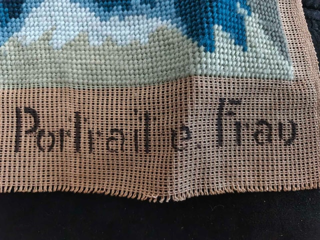 Renoir Portrait Frau Needlepoint Canvas - photo 4