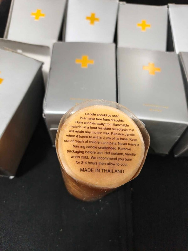 Immerse Pear Pillar Candles - photo 2
