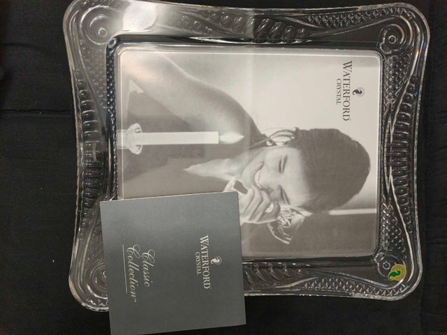 Waterford Seahorse 8x10 Picture Frame