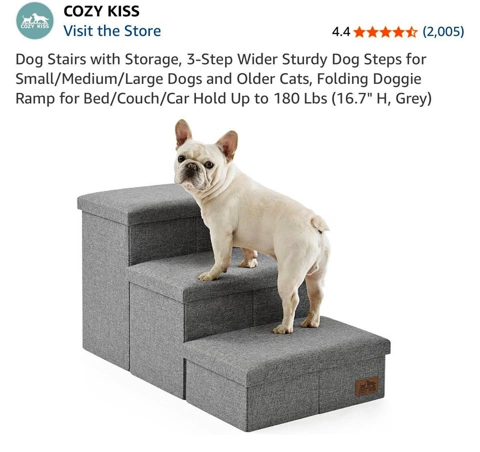 Pet Stairs with Storage