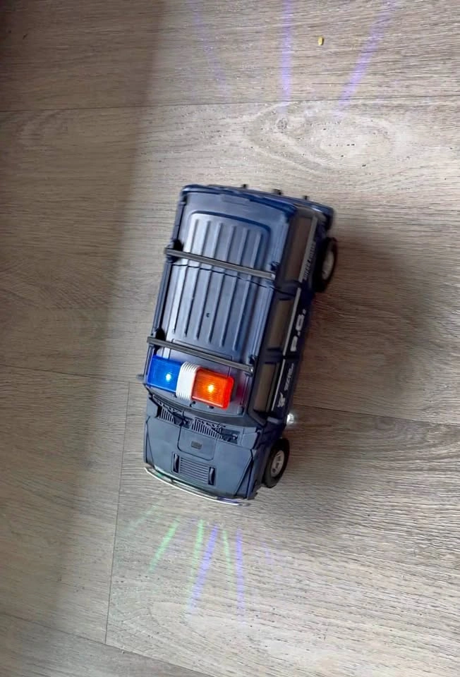 Deformation Super Police Toy Truck