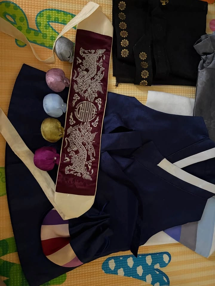Baby Boy First Birthday Dol Hanbok Set - photo 2