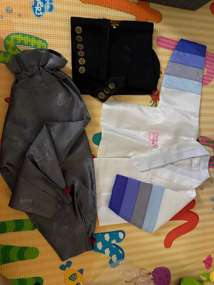 Baby Boy First Birthday Dol Hanbok Set - photo 3
