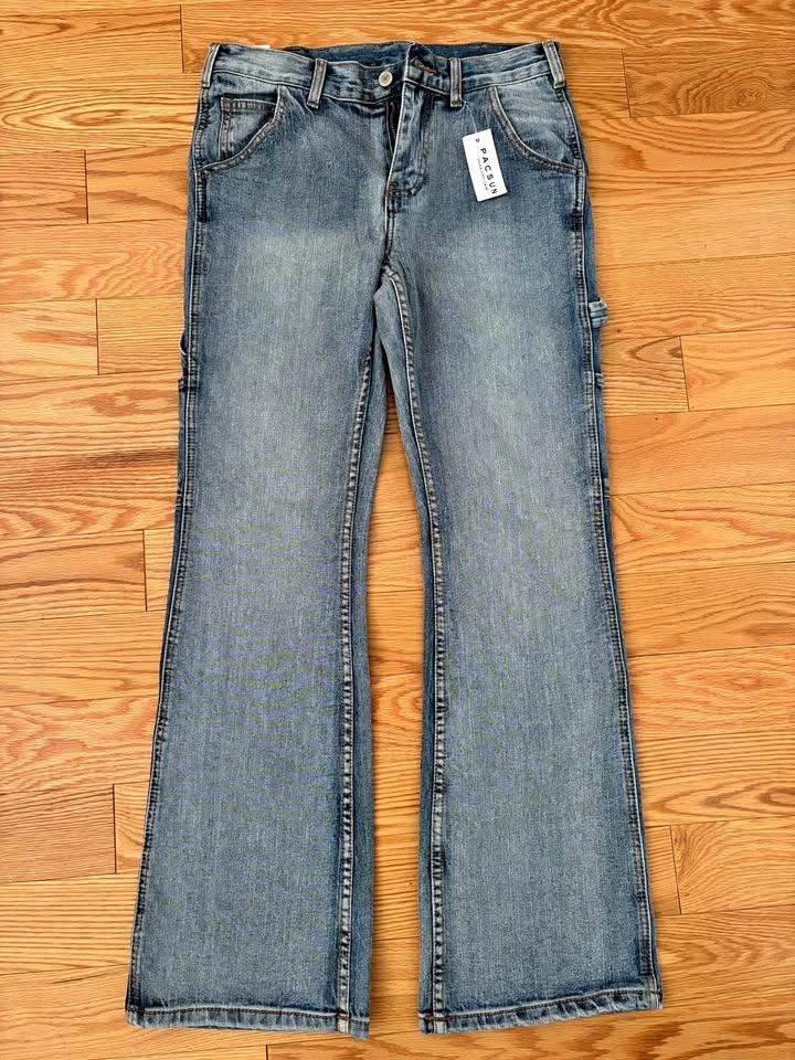 NWT Brandy Melville Abbie Cargo Jeans | Size S MUST GO ASAP