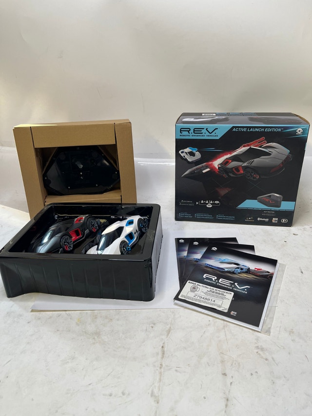 REV Robotic Enhanced Smart Vehicles Deluxe Set 2 Cars & Ramp