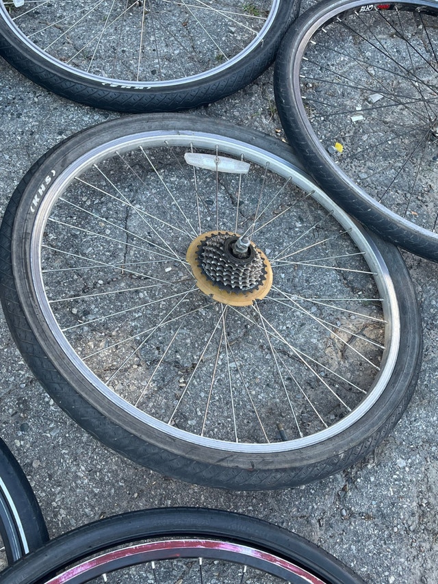 Lot of Assorted Bike Bicycle Tire Rim Parts - photo 4