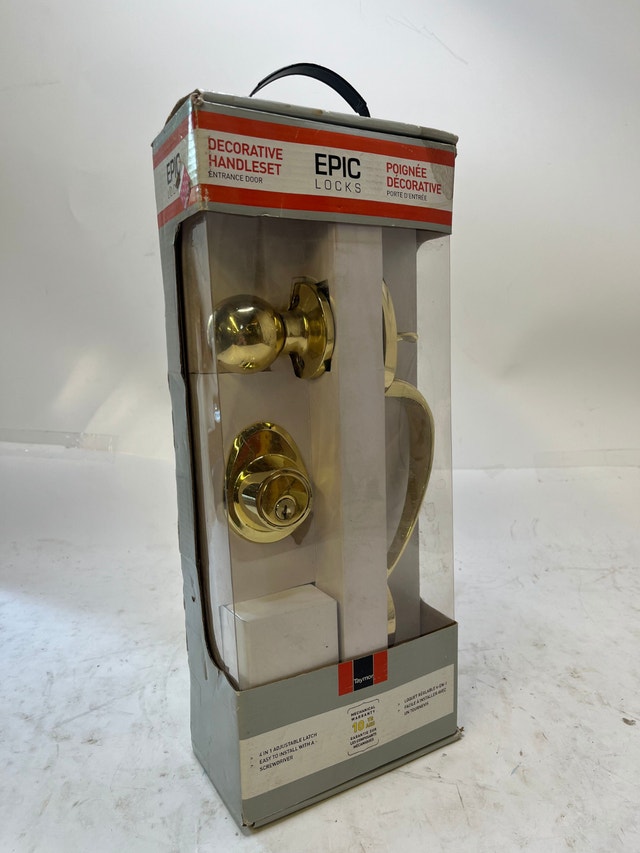 Epic Locks Decorative Doorknob Handleset for Entrance Door - photo 2