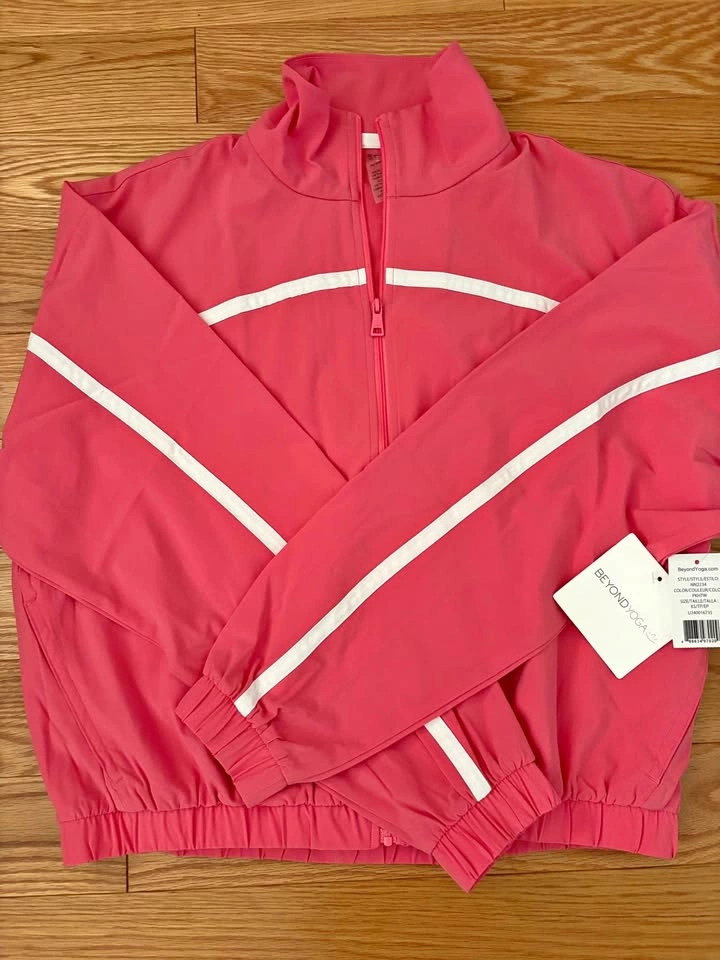 NWT Beyond Yoga Go Retro Jacket | Size XS